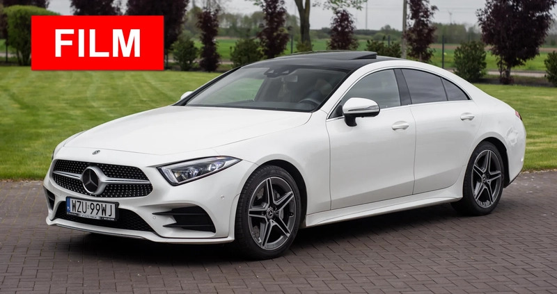 mercedes benz Mercedes-Benz CLS cena 219900 przebieg: 72500, rok produkcji 2018 z Łódź